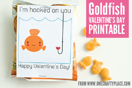 goldfish valentine for kids