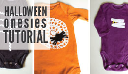 halloween onesies tutorial